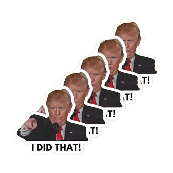 I Did That Donald Meme Utomhus Vattentät Dekal Paket med 50/200 klistermärken E 100PCS