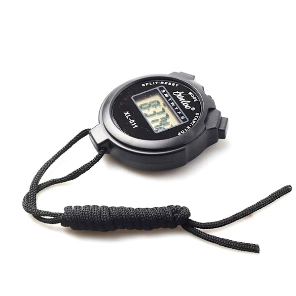 Digital Handhållen Sportstoppur Stoppur Timer Alarmräknare red 1size