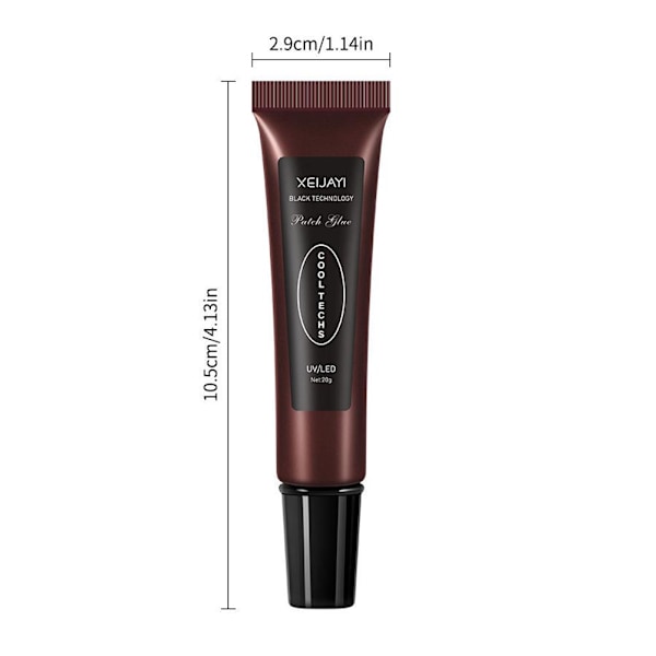 Solid Nagelspetsar Gel Högkvalitativ Mjuk Transparent Uv Gel Nagel 20g Polish A0Y0