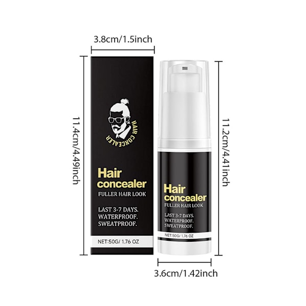 Hår Concealer Förbättra Hårfästet Concealer Håravfall Vård Concealer