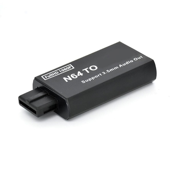 Spelkonsol till HDMI-konverterare Adapterkontakt för N64/SNES/NGC HDMI Ljudutgång S6N2