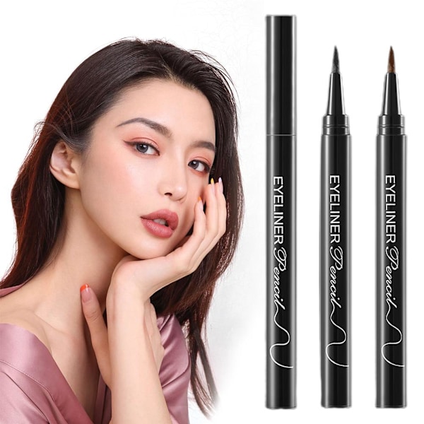 Vattentät Flytande Eyeliner Penna Långvarig Ögonmakeup Liner Kosmetika^ R2N8 bown One size