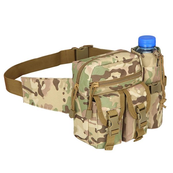 Utomhus Taktisk Midjeväska Militär Camping Vandring Bälte B2H6 G One size