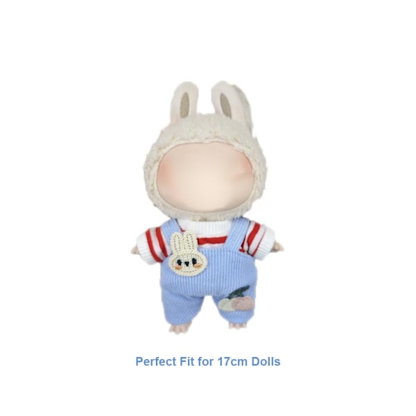 Passar För 17cm Lbb Dockkläder Dockkläder Modekläder Hoodies Dockkläder Färg J4l4 Pink on doll