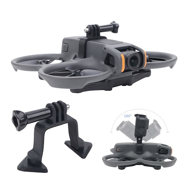 Kamerafäste för DJI Avata 2, Övre Expansionsfäste Adapter för DJI Avata 2, för Fast Kamera Drönarfäste Sport Snap Tillbehör,f
