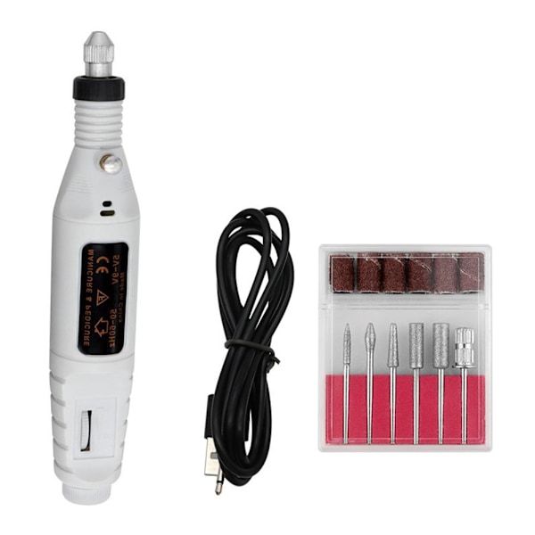 Slip- och poleringsverktyg Elektriska slipverktyg USB Bärbar Kraftverktyg U4z3 White One size