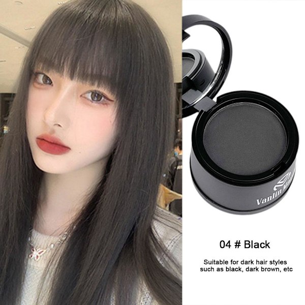 Fluffigt Tunt Puder Hårfäste Skugga Täcker Utväxt Döljare P4J1 natural black 4g