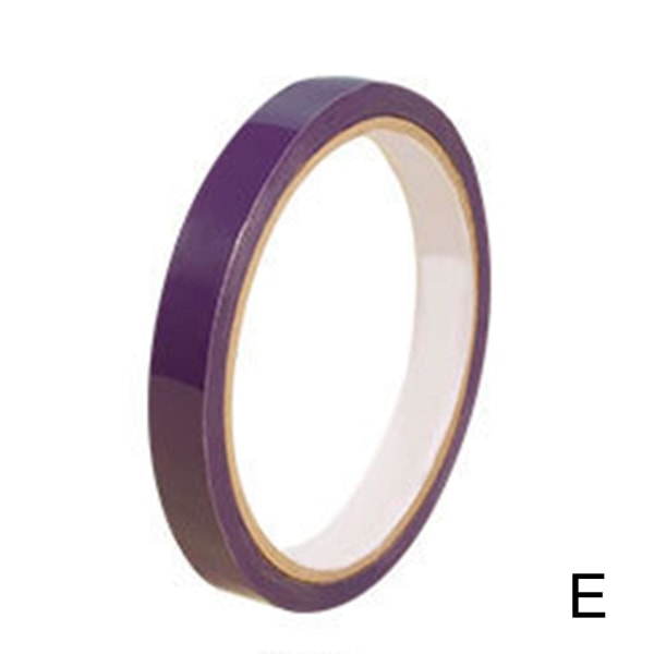 8 färger Creative dekompressionsleksaker Sticky Ball självhäftande tejp B purple 12mmx20m