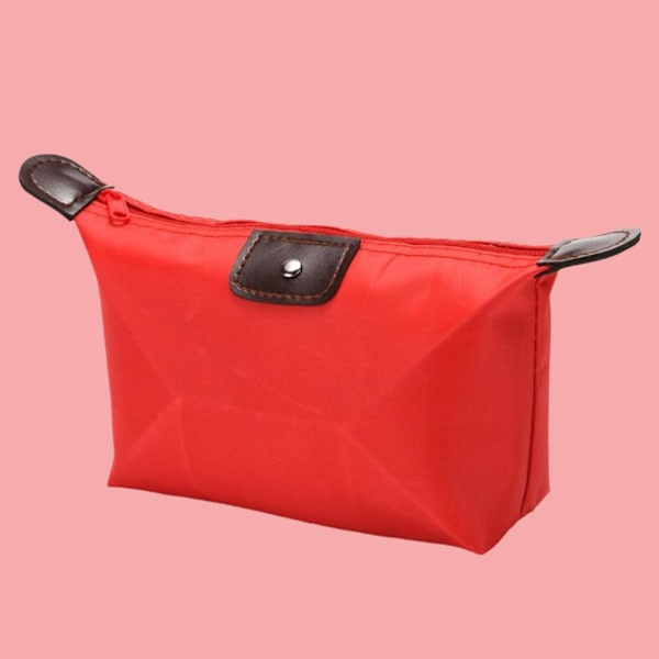 【cod】 Clutchväska Stor Kapacitet Högkvalitativ Socker Smink Portabel Sommar Damväska Liten A8y7 Red One size