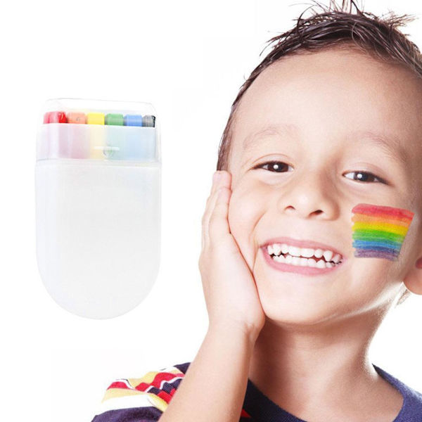 Pride Sminkstift Festival Party Intensiv Ansiktsfärg Rolig Flagga kropp Y7J4 X3K8 2pc onesize