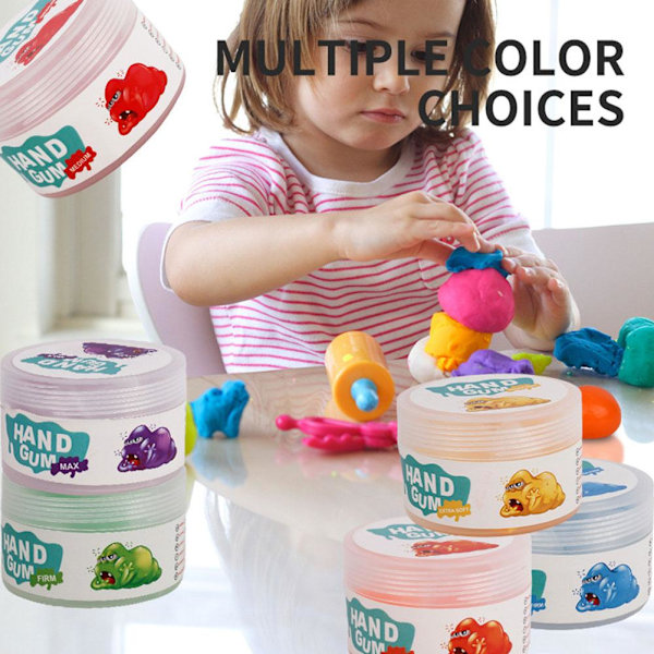 Terapi Putty 50g Fysio Fingerövning Finmotorisk Träning Handfärdighet Terapi Rehabilitering E2p1 EXTRA SOFT yellow onesize