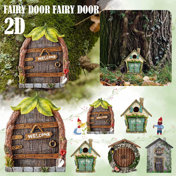 CZQIKEDA Miniatyr Fe Dörr, 1/4st Miniatyr Fe Dörr och C One-size