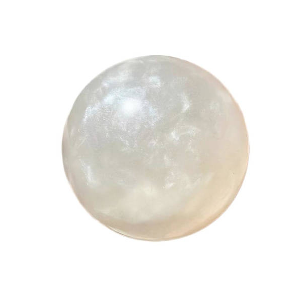 Maltossirap Dekompressionsboll TPR Maltosboll Avslappningsboll Dekompression Pearl white onesize