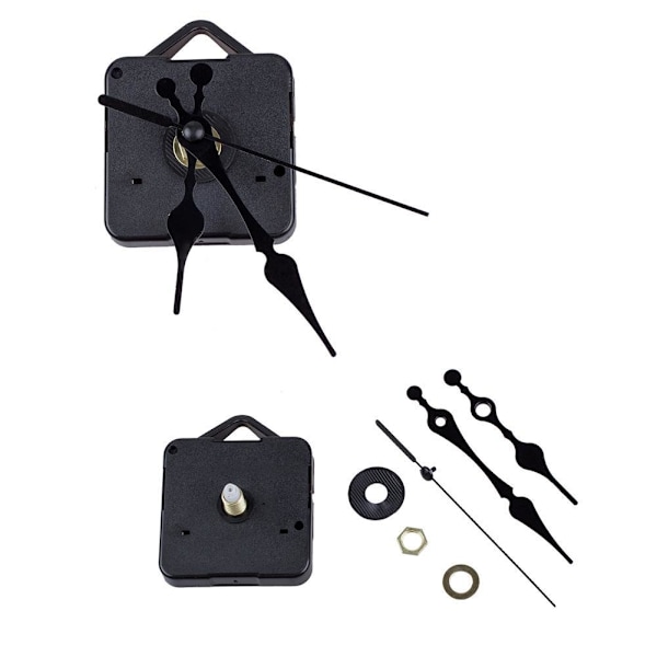 Lång Visare Quartz Klocka Urverk Mekanism Kit Batteridriven Motor Gänga K5G5
