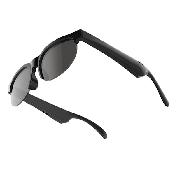 Smarta Trådlösa Bluetooth Solglasögon, Smarta Glasögon, Bluetooth Solglasögon med Öppen Öra Högtalare Headset Hörlurar, Röststyrning & Mikrofon & S