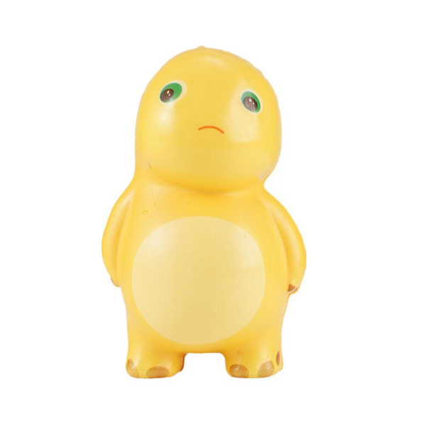 Stressreducerande dinosaurieleksak elastisk persika kläm dekompressionsleksak leksaker söt dekompression Z0O0 yellowA one-size