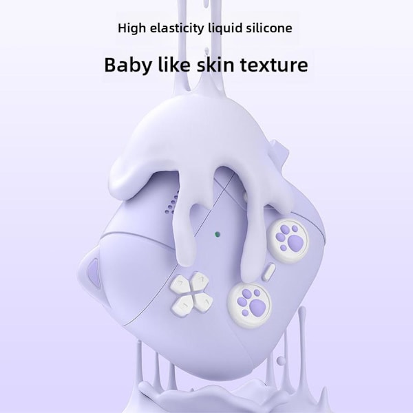 Skyddande stilfullt fodral för Airpods 4-serien H7I5 Hörlurar T4T7 O7S1 pink For AirPods 4