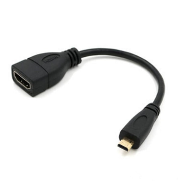Micro HDMI till HDMI Dataöverföring 4K 60Hz Kabel För Raspberry 15cm Hero HDTV 7 Pi 6 4 5/Pi A6000 Kamera