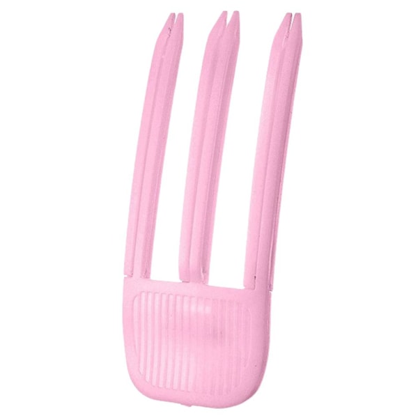 Hög Skalle Topp Infällbar Kam Hårrot Fluffig Klämma Hår Curling Artefakt M5G3 small pink 1pcs
