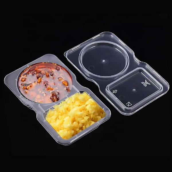 Återanvändbara Snack Pack Behållare, Nöt Ost Hopfällbara Snack Behållare A1U0 A 20pcs