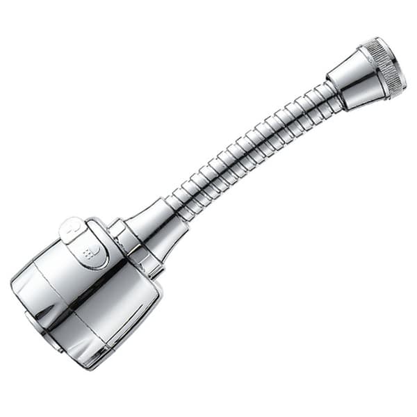 Kranforlenger dusjhode - to-trinns slangelengde - 16cm