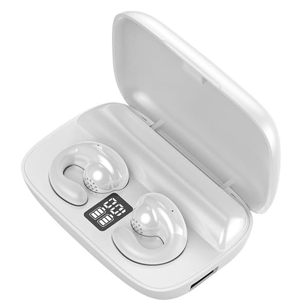 LX-S19 Trådløst Bluetooth-headset-S19 Hvit