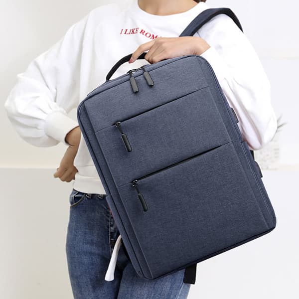 15,6 tommer laptop taske - mørkeblå