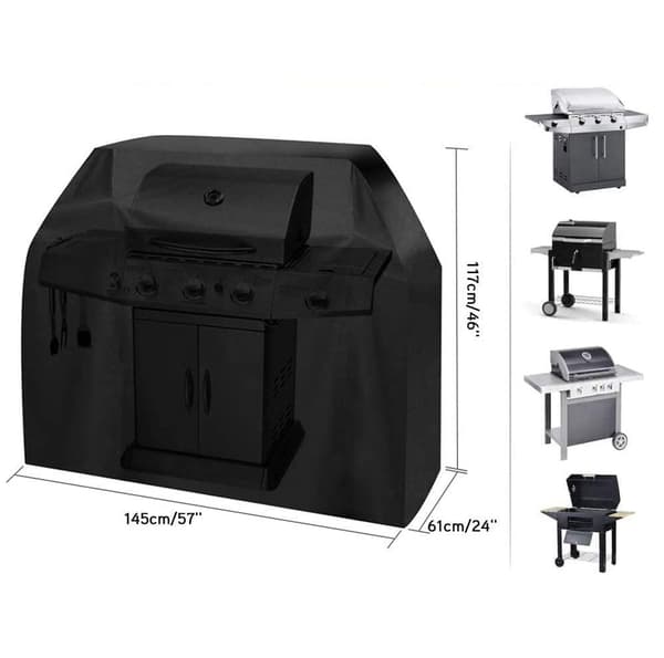 S:145x61x117cm-grillöverdrag