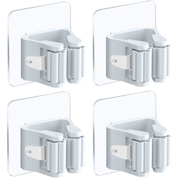 4PCS-Typisk vit [2st]-Moppkrok (En är 2st)