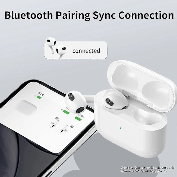 Trådløst opladningsetui til Air og Pods 4 Bluetooth-øretelefoner med USB-C-interface