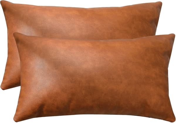 2 st örngott*brun-30*50cm
