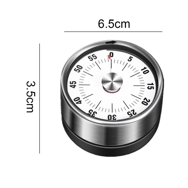 2 stk køkkenvægt mekanisk timer-München hvid mekanisk timer