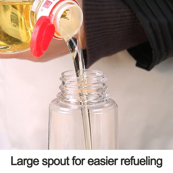 Oliesprayflaske-sort 500ml--plastflaske