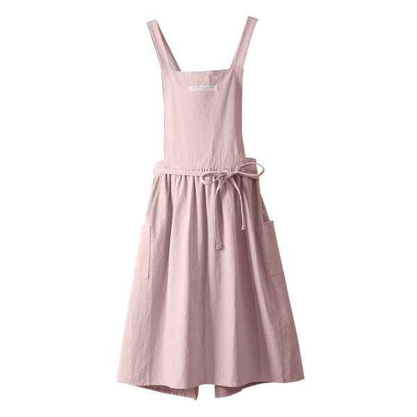 Hemvästförkläde-Rosa
