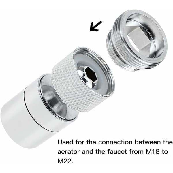 5 st kranadapter - [K-typ] 22 mm till 18 mm