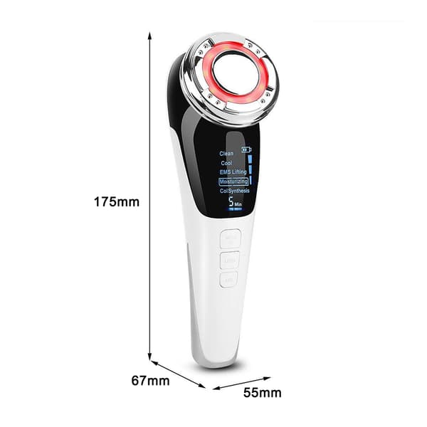LX-White Ansiktslyftande Massager - Svenska Instruktioner