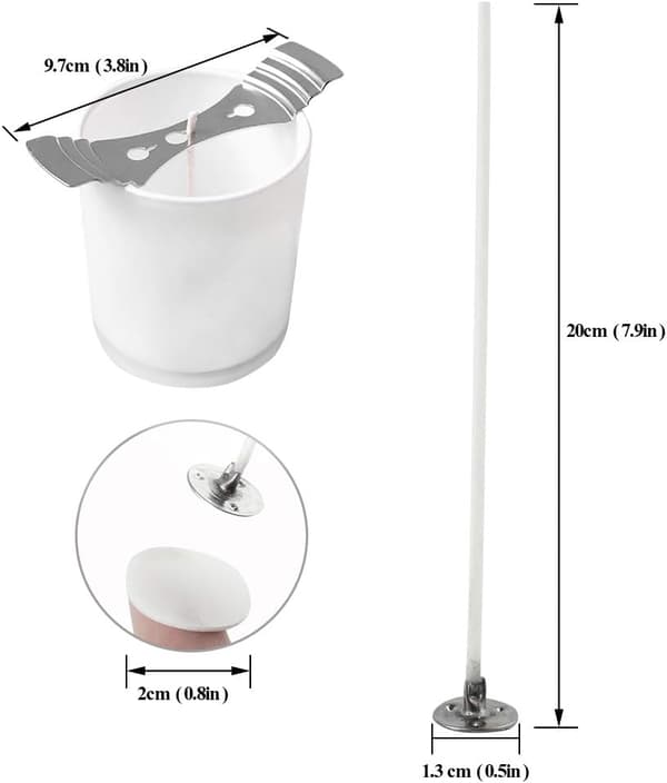 Pakke 5 - DIY stearinlysvekematerialer