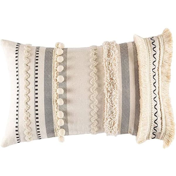 Beige kugle 30x50cm pudebetræk
