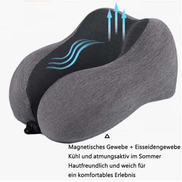 Reisepute – Is-silke grå minnepute – 28*28*15