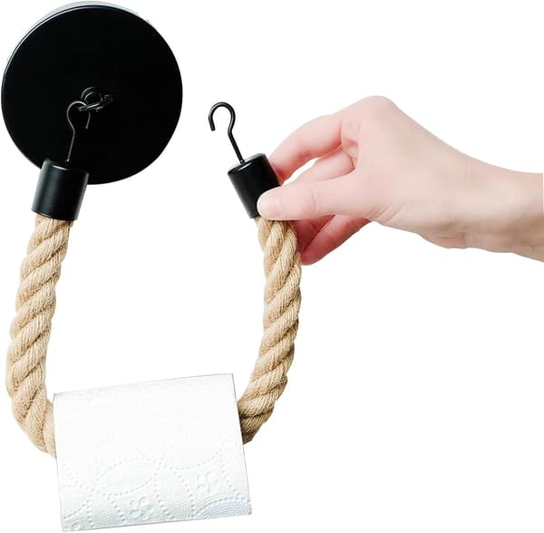 1 krok hamptau papirhåndkleholder rund