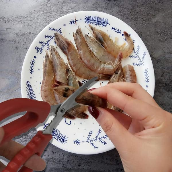 2-pack Seafood Scissors, Seafood Fish Crab Shrimp Lobster Scissors