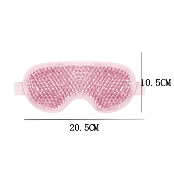 Jääpakkaus matkasilmänaamio - Pinkki