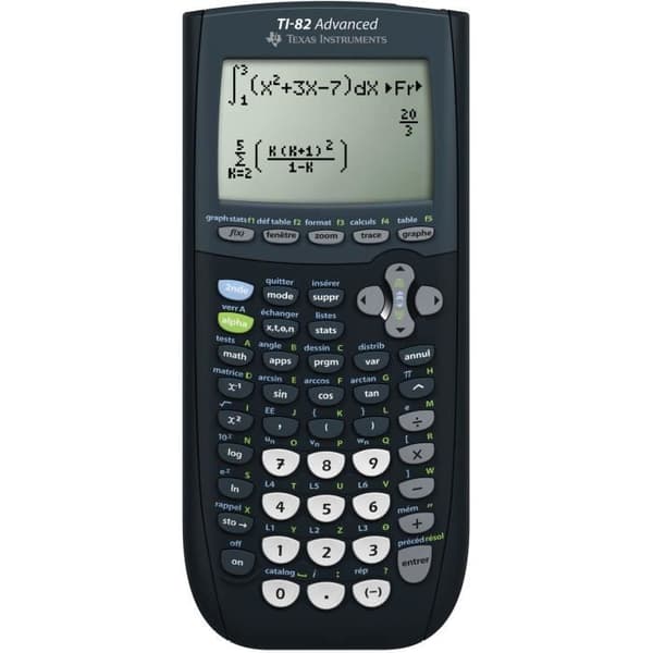 TEXAS INSTRUMENTS - Kalkulator - TI-82 Avansert Vitenskapelig Kalkulator