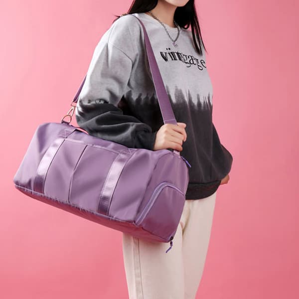 Gymväska - Violett - Stor