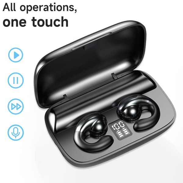 LX-S19 Langaton Bluetooth-kuuloke-S19 Musta