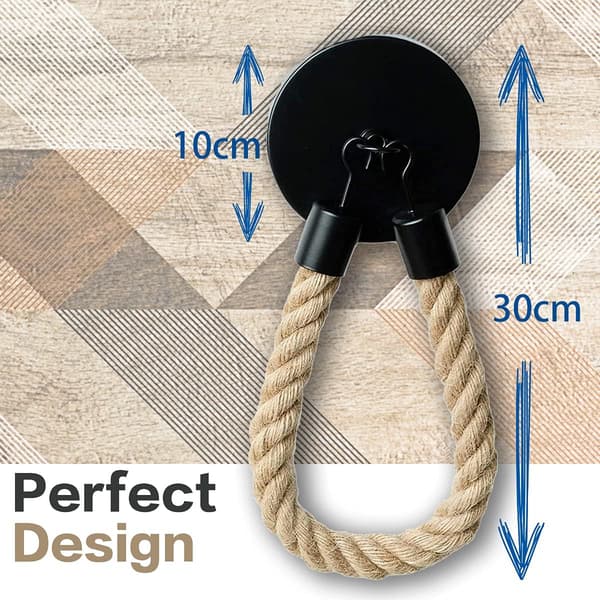 1 krok hamptau papirhåndkleholder rund