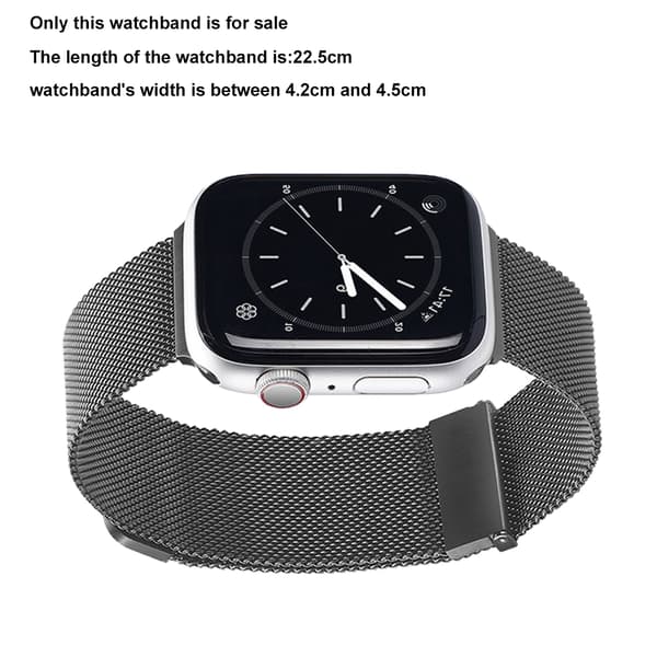 iWatch-ranneke 42-45mm, harmaa