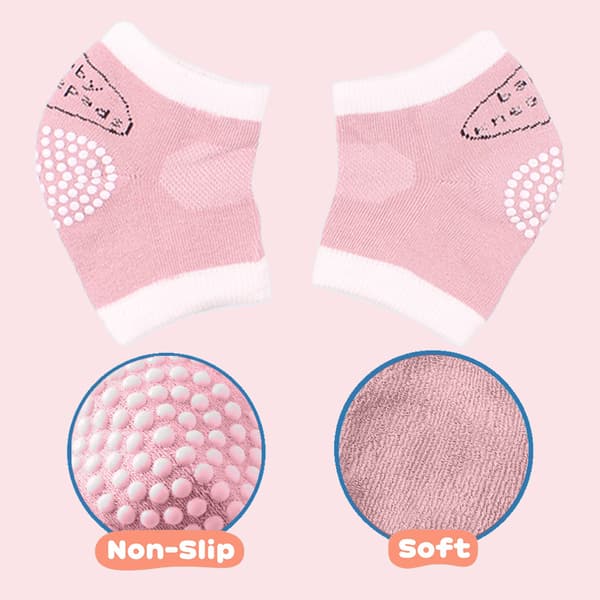 3 par børneknæbeskyttere - pink