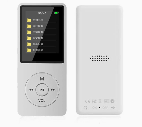 Bærbar Bluetooth MP4-musikafspiller til studerende