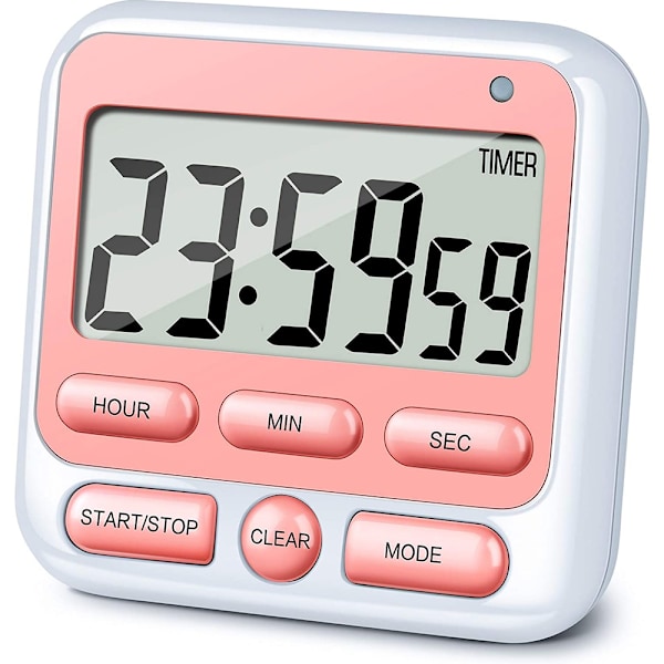 Køkken Timer Vækkeur Timer-Pink
